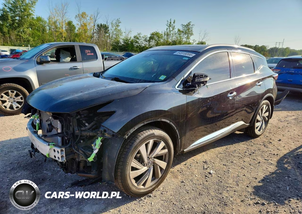 2019 Nissan Murano Sl VIN:5N1AZ2MSXKN140088 - 1