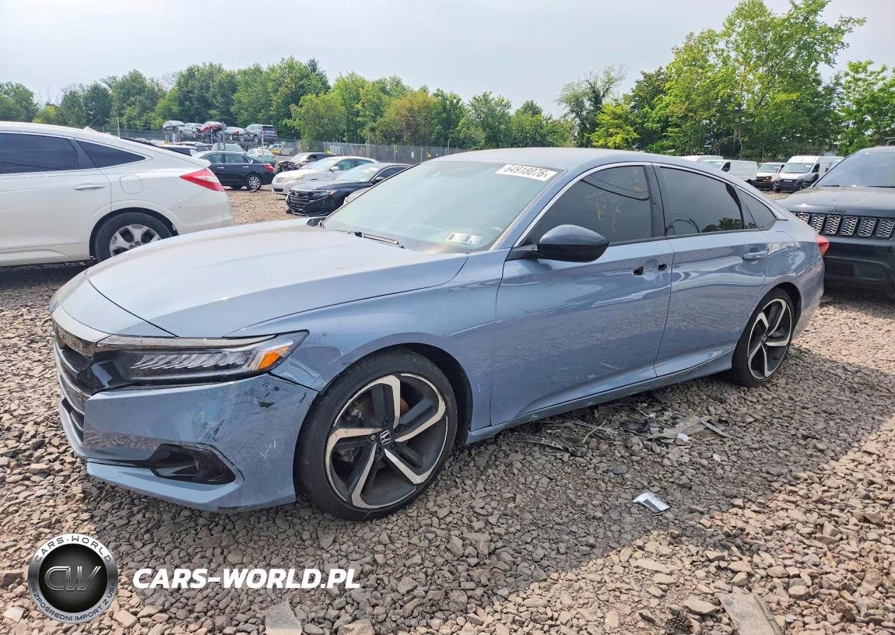 2022 Honda Accord Sport VIN:1HGCV1F34NA088270 - 1