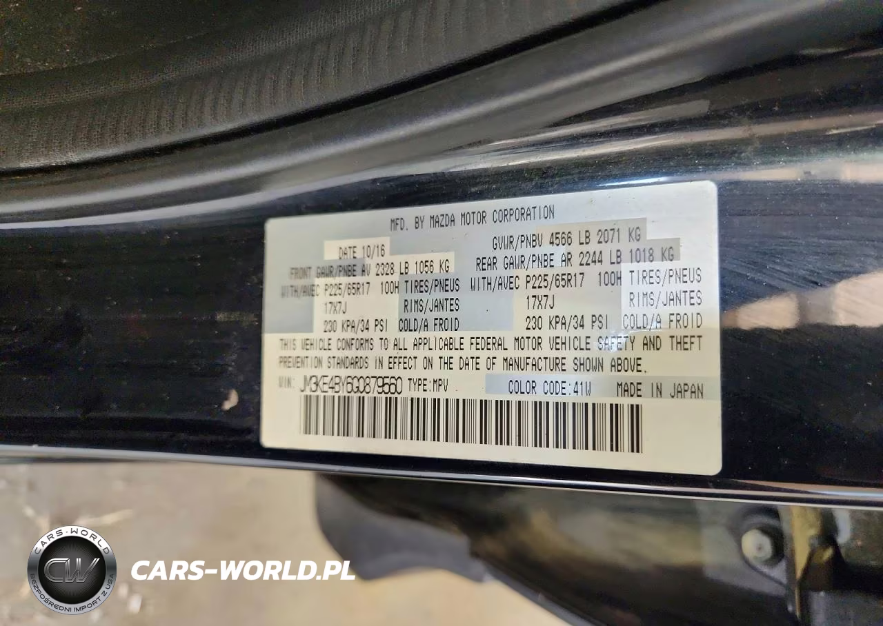 2016 Mazda Cx-5 Sport VIN:JM3KE4BY6G0879560 - 13