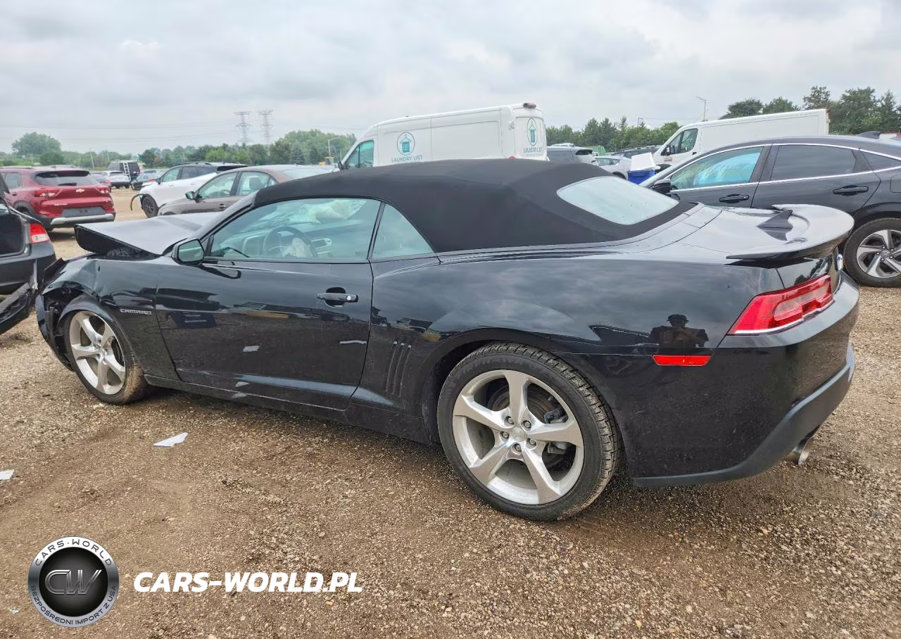 2015 Chevrolet Camaro Lt VIN:2G1FF3D3XF9251761 - 2