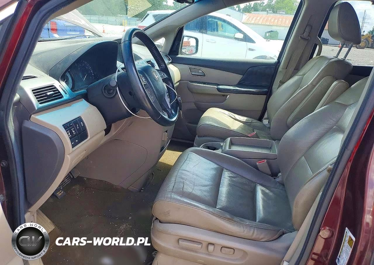 2012 Honda Odyssey Touring VIN:5FNRL5H90CB133572 - 7