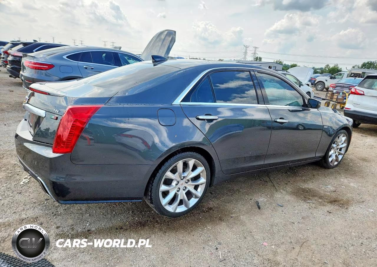 2017 Cadillac Cts Premium Luxury VIN:1G6AY5SS1H0179785 - 3