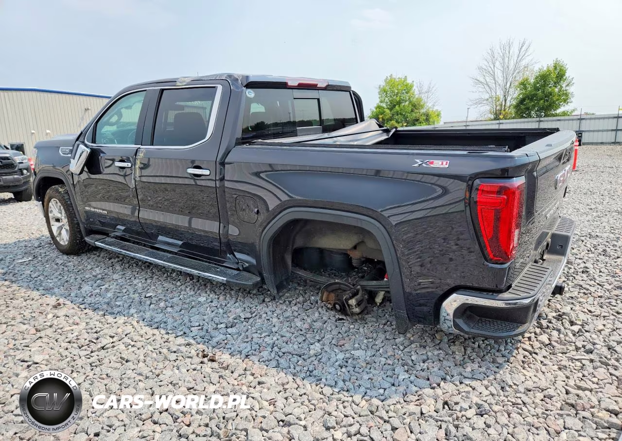 2020 GMC Sierra K1500 Slt VIN:1GTU9DED9LZ293164 - 2