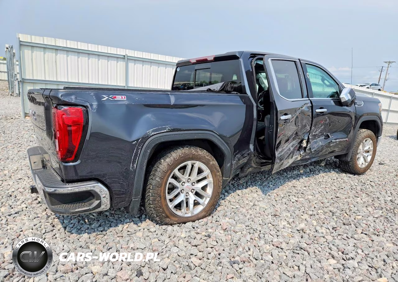 2020 GMC Sierra K1500 Slt VIN:1GTU9DED9LZ293164 - 3
