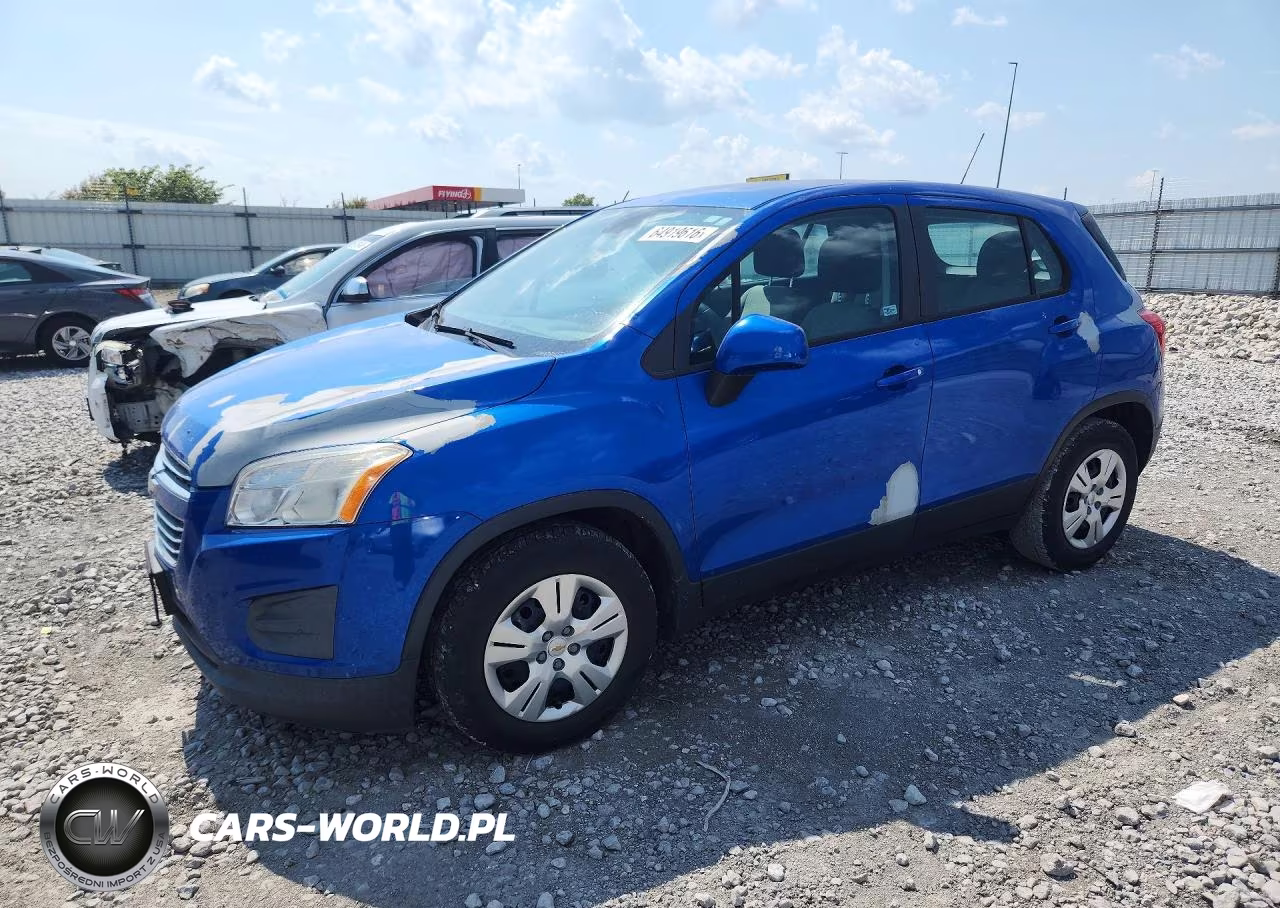 2015 Chevrolet Trax Ls VIN:KL7CJKSBXFB249498 - 1