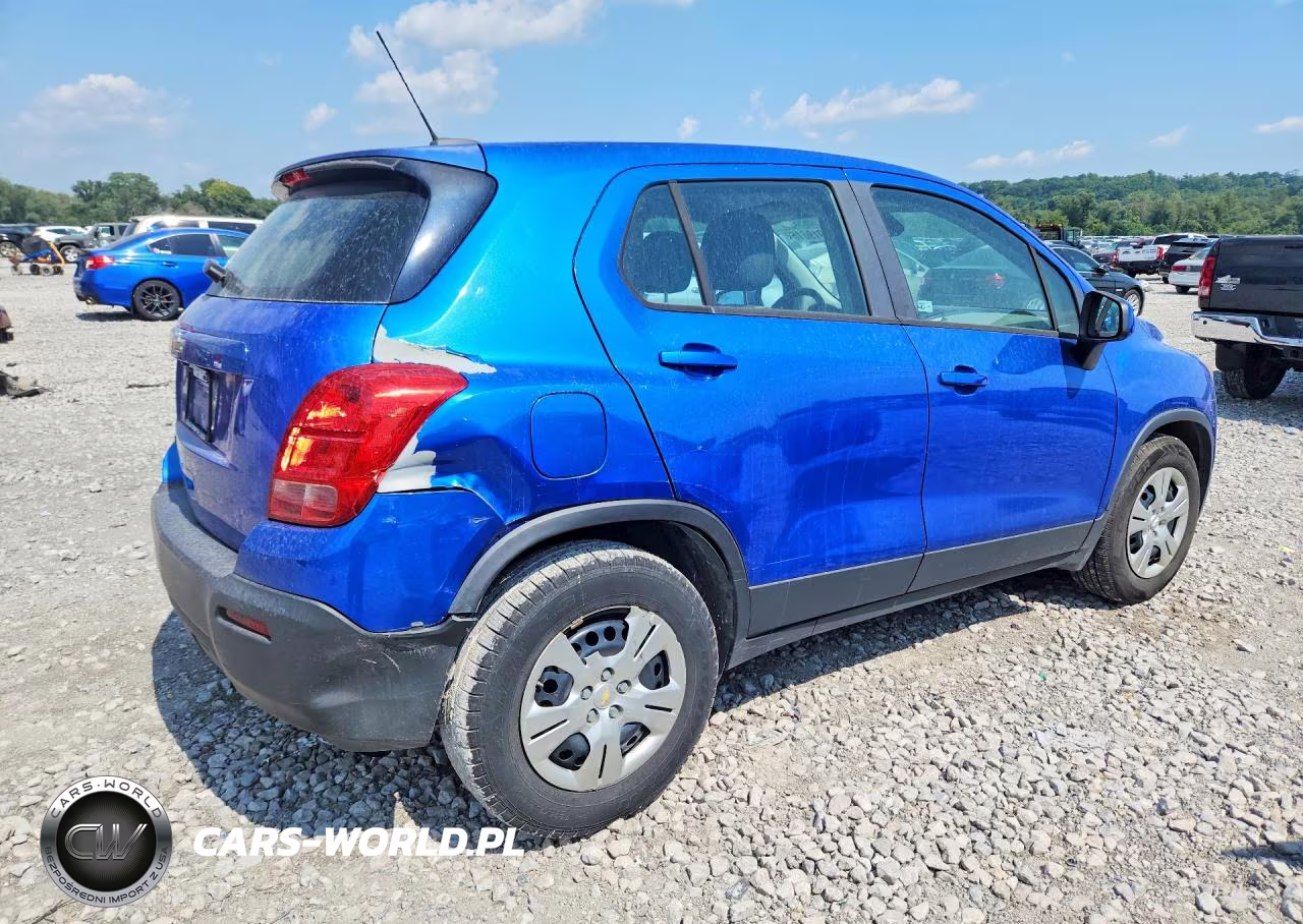 2015 Chevrolet Trax Ls VIN:KL7CJKSBXFB249498 - 3