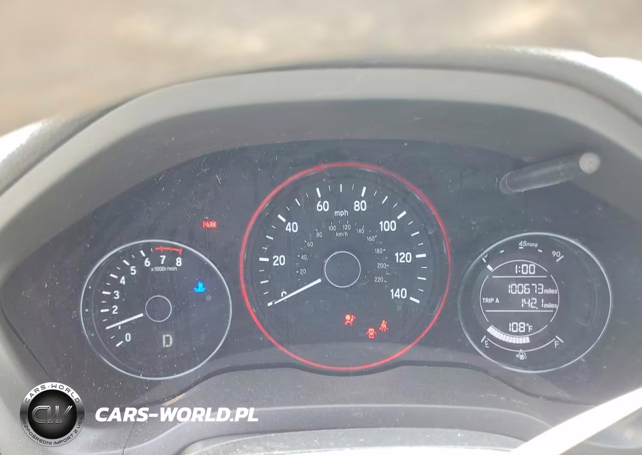 2016 Honda Hr-V Lx VIN:3CZRU5H37GM704365 - 9