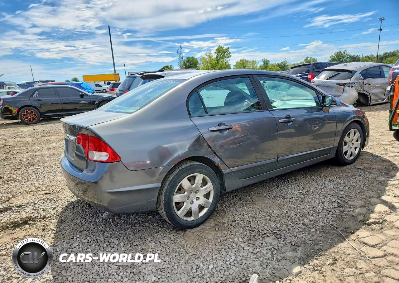 2010 Honda Civic Lx VIN:19XFA1F59AE010227 - 3