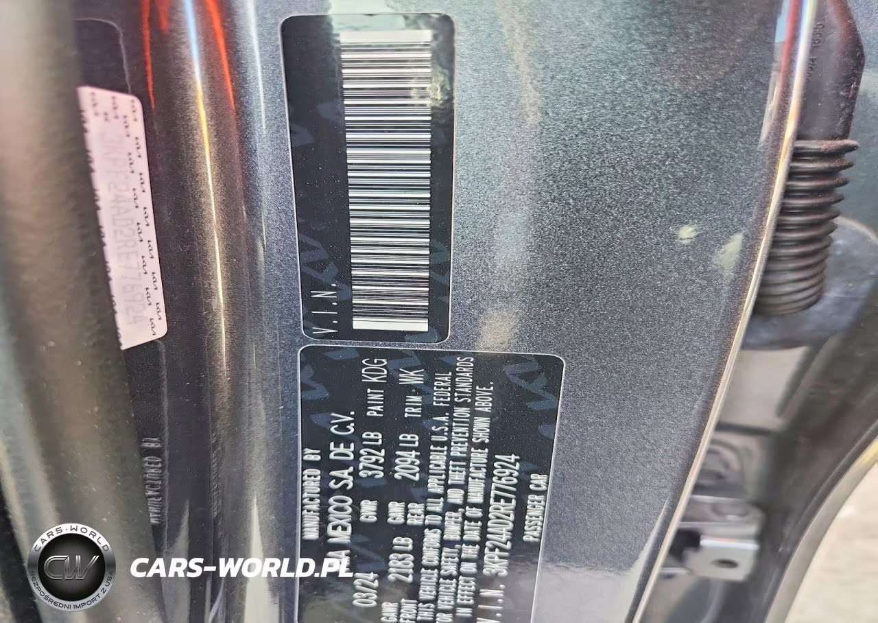 2024 Kia Forte Lxs VIN:3KPF24AD2RE776924 - 13