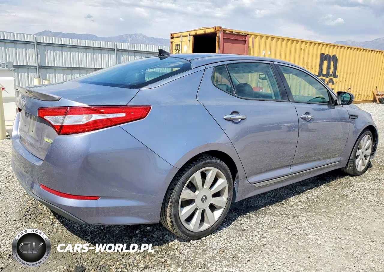 2012 Kia Optima Hyb VIN:KNAGM4AD6C5021287 - 3
