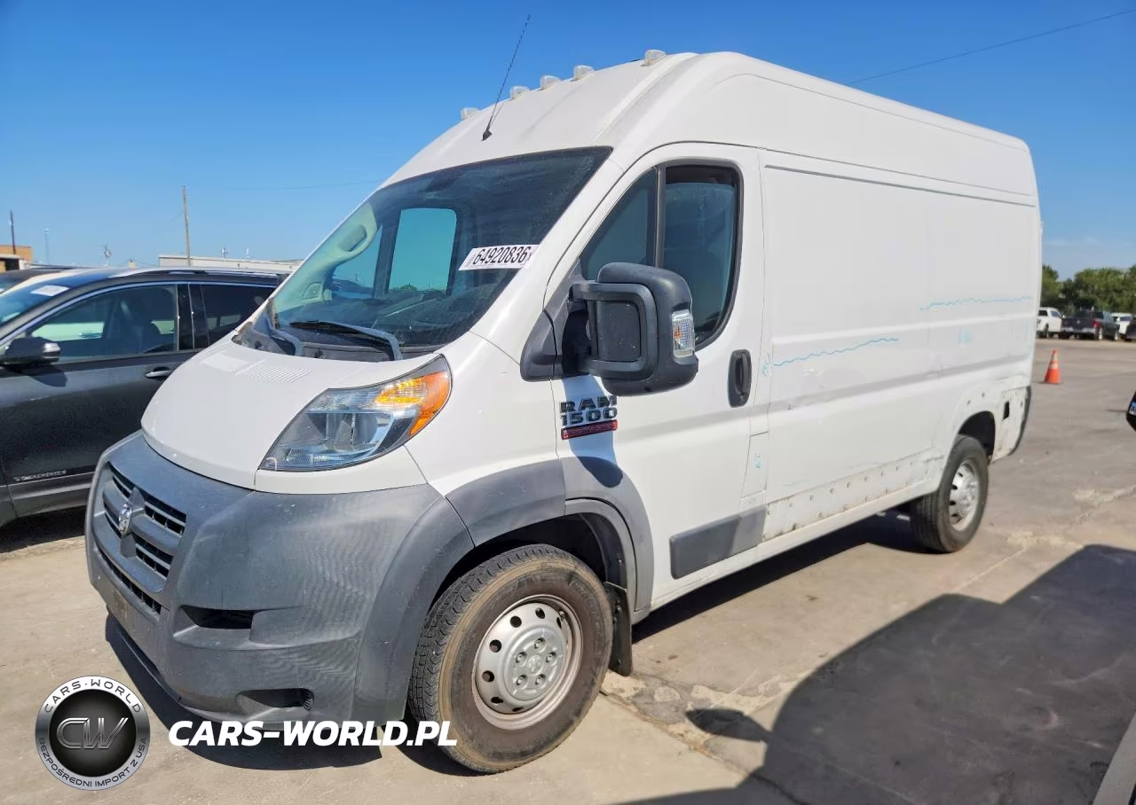 2018 Ram Promaster 1500 Delivery Van – zdjęcie 1 z 13