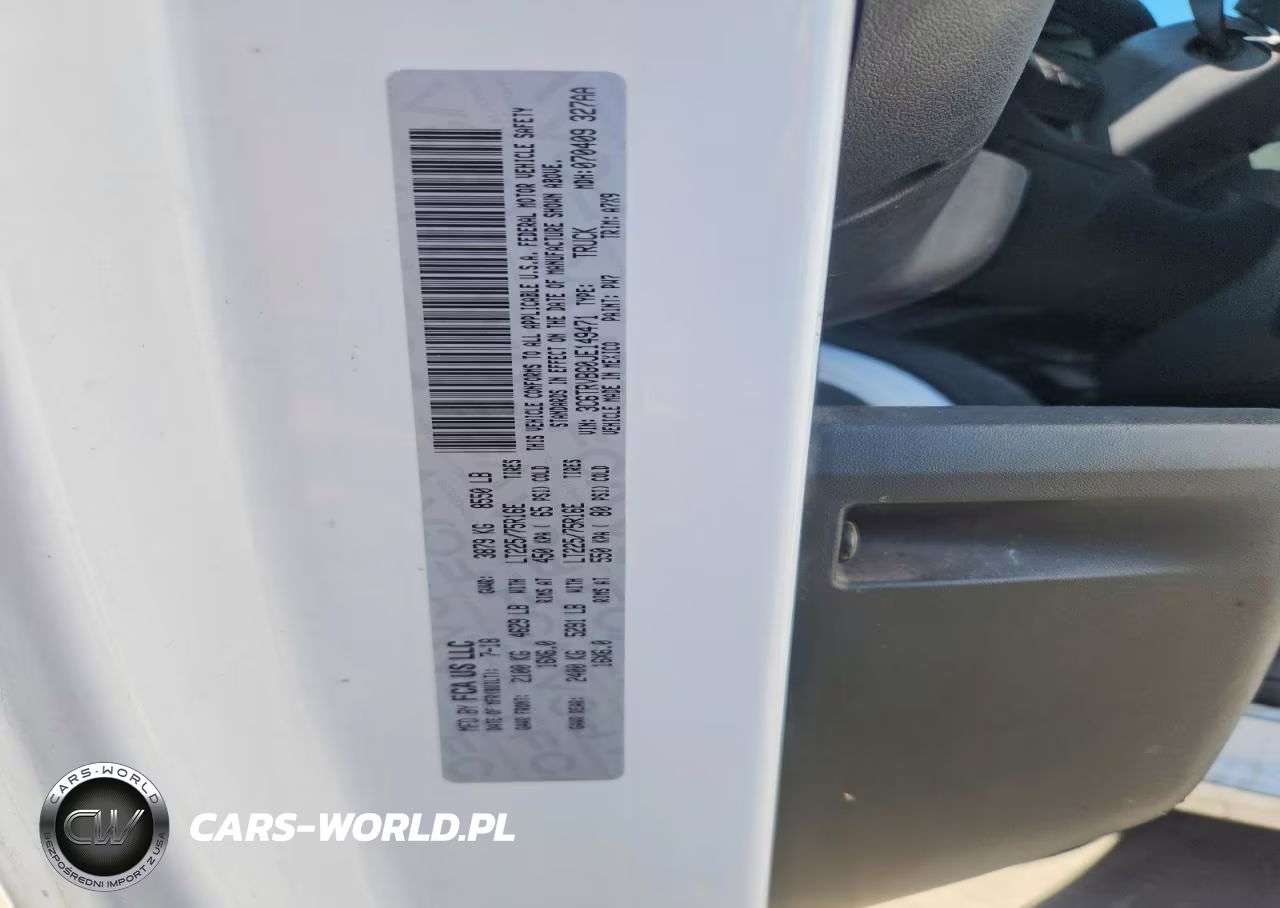 2018 Ram Promaster 1500 Delivery Van VIN:3C6TRVBG0JE149471 - 13