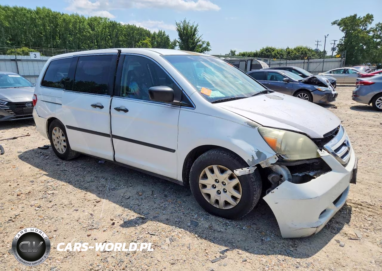 2007 Honda Odyssey Lx VIN:5FNRL38267B043081 - 4