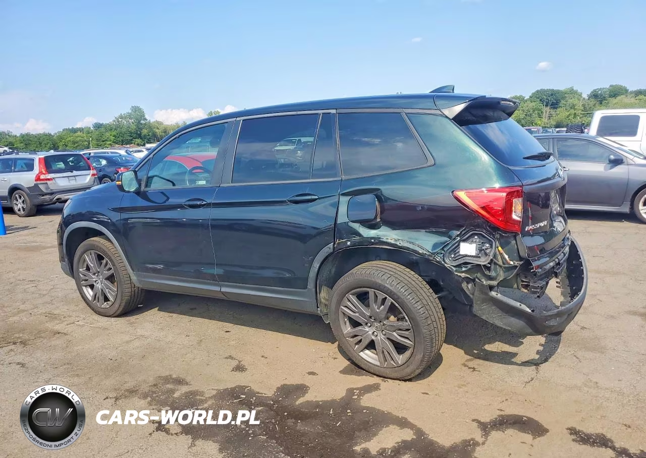 2019 Honda Passport Exl VIN:5FNYF8H51KB022917 - 2