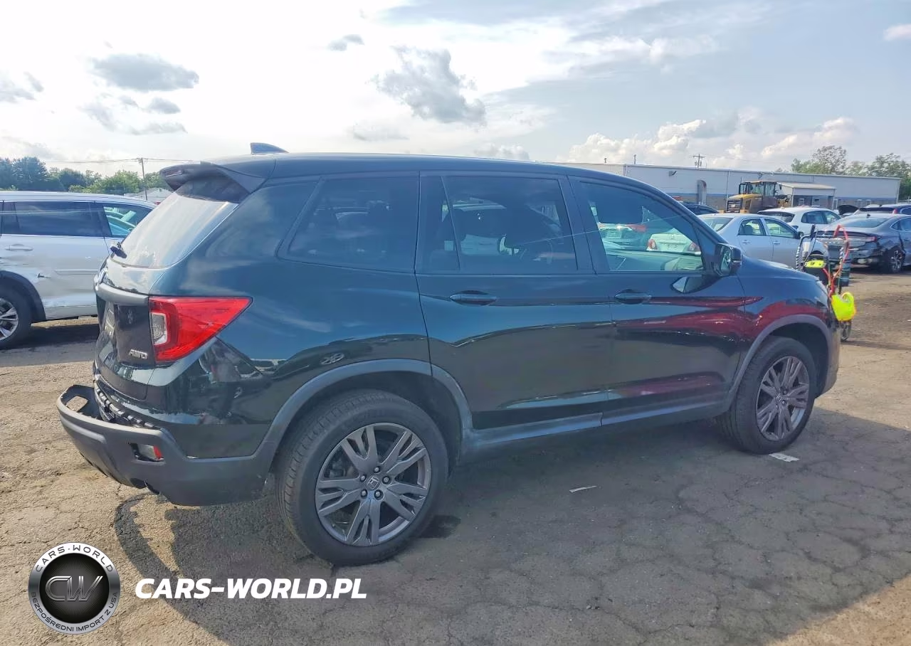 2019 Honda Passport Exl VIN:5FNYF8H51KB022917 - 3