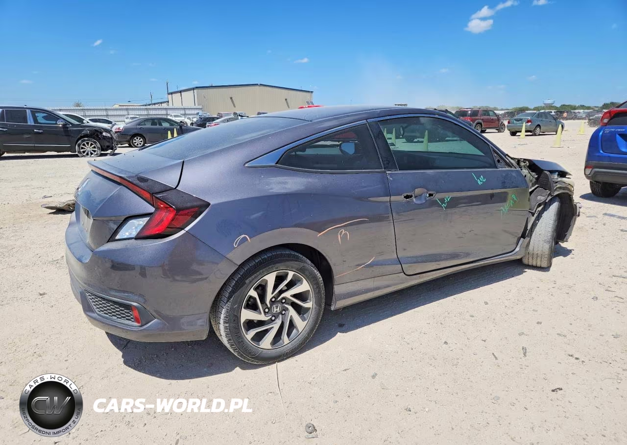 2019 Honda Civic Lx VIN:2HGFC4B65KH300983 - 3