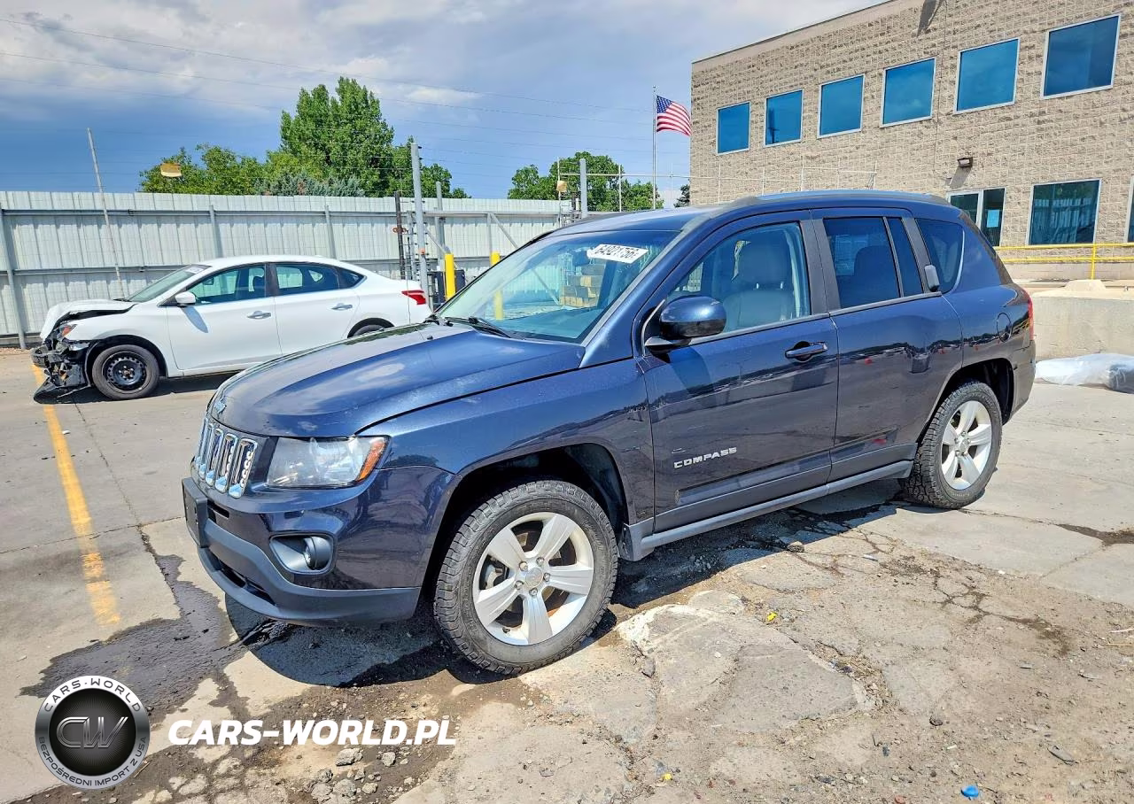 2014 Jeep Compass Latitude VIN:1C4NJDEB7ED831063 - 1
