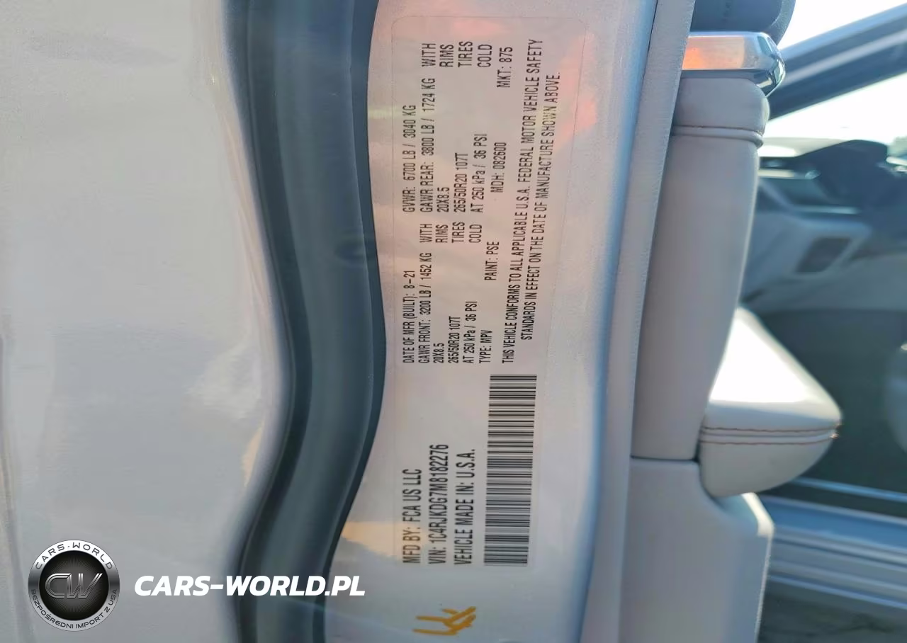 2021 Jeep Grand Cherokee L Overland VIN:1C4RJKDG7M8182276 - 14