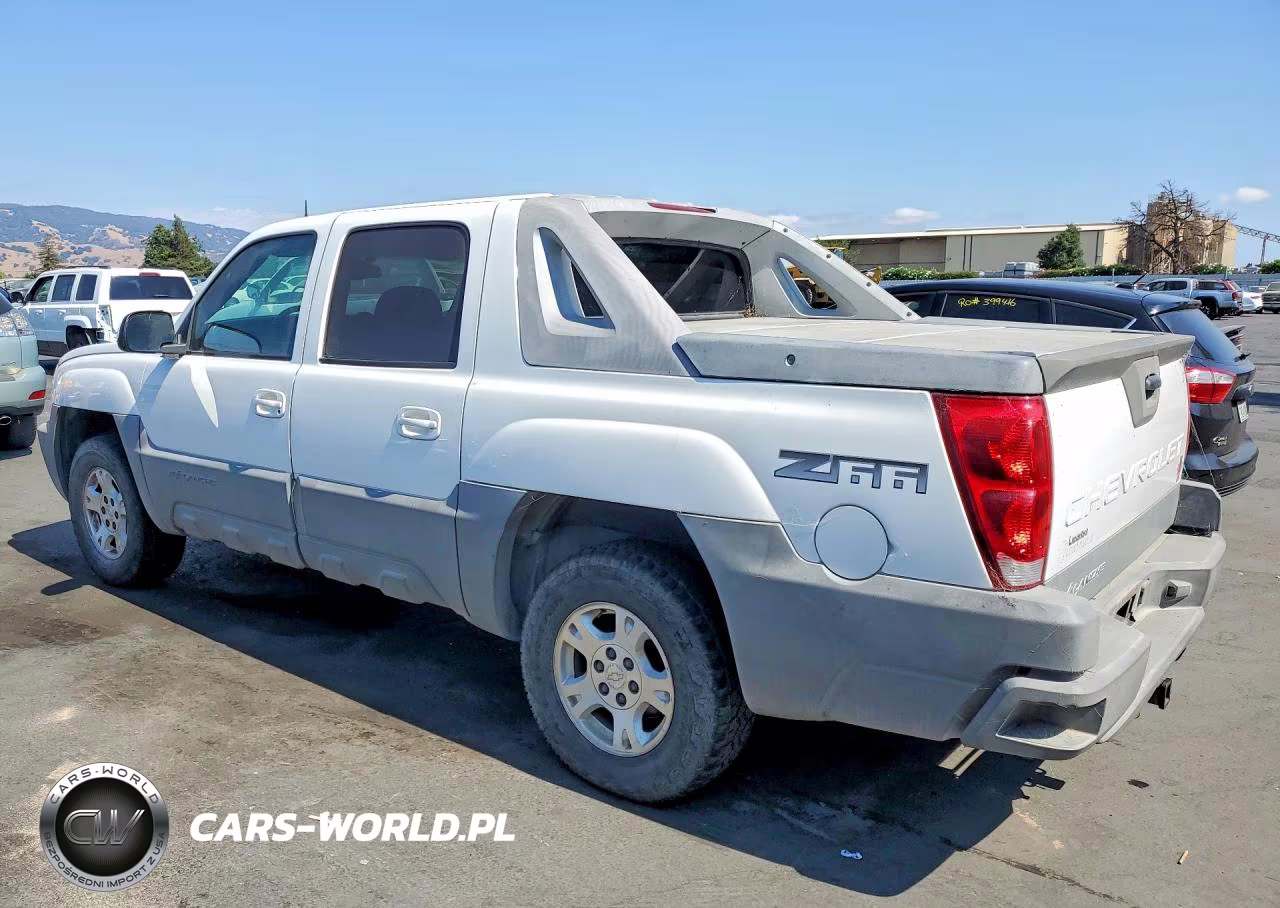 2002 Chevrolet Avalanche C1500 VIN:3GNEC13T32G224541 - 2