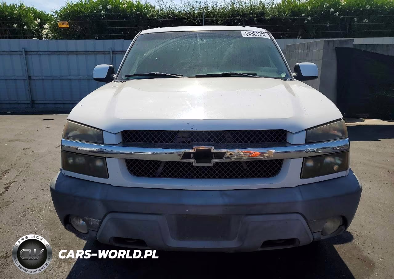 2002 Chevrolet Avalanche C1500 VIN:3GNEC13T32G224541 - 5