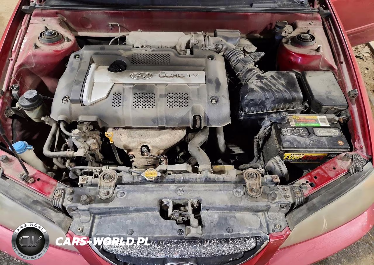 2004 Hyundai Elantra Gls VIN:KMHDN46D64U764174 - 11