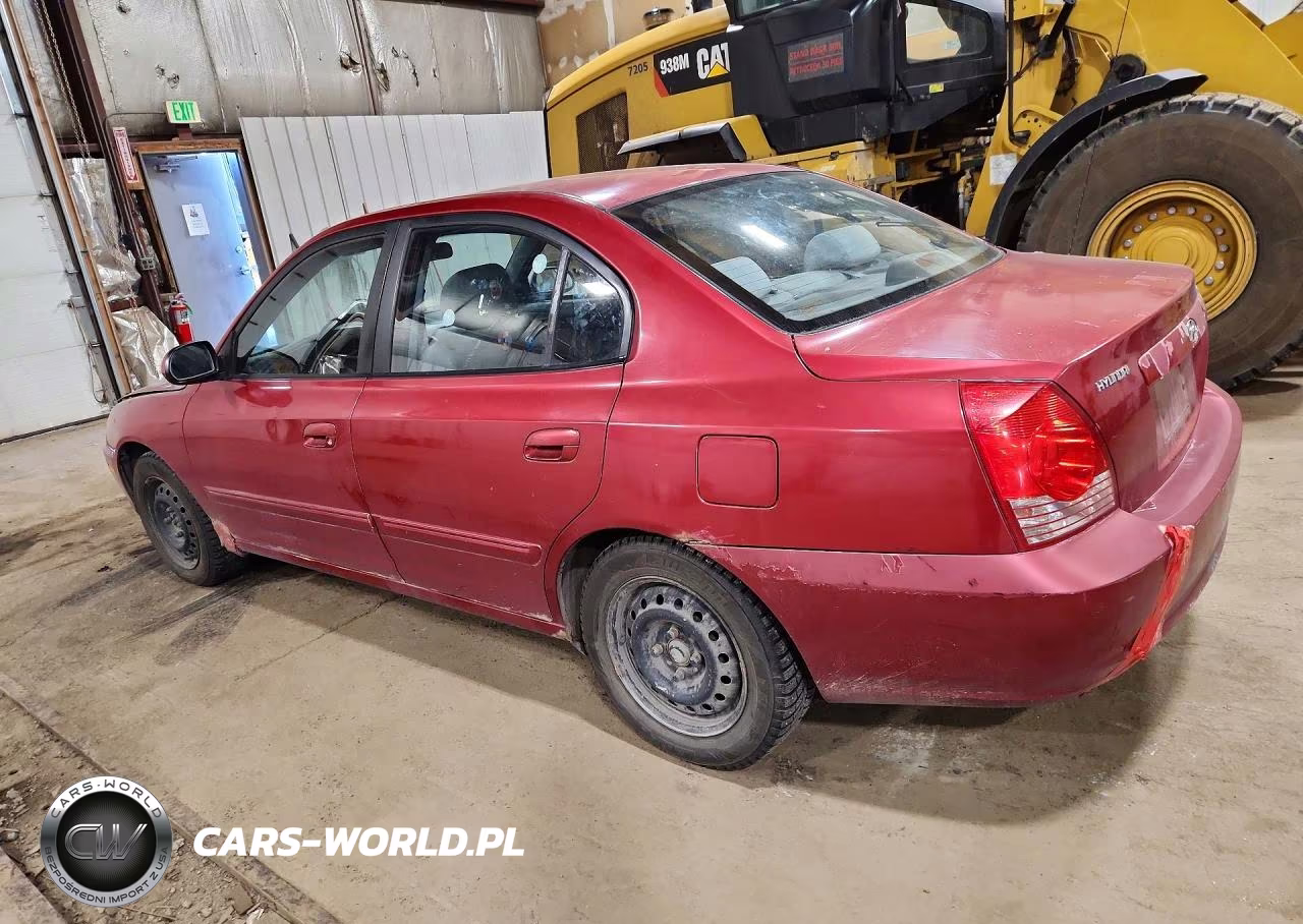 2004 Hyundai Elantra Gls VIN:KMHDN46D64U764174 - 2