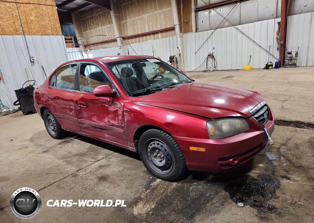 2004 Hyundai Elantra Gls VIN:KMHDN46D64U764174 - 4