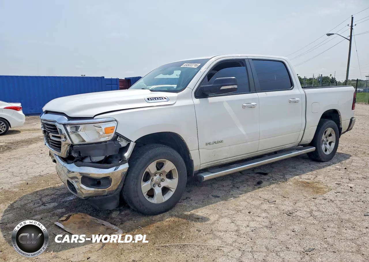 2019 Ram 1500 Big Horn-Lone Star VIN:1C6RRFFG9KN815735 - 1