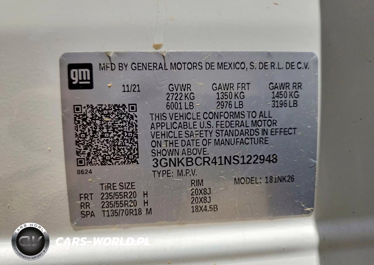 2022 Chevrolet Blazer 2Lt VIN:3GNKBCR41NS122948 - 13