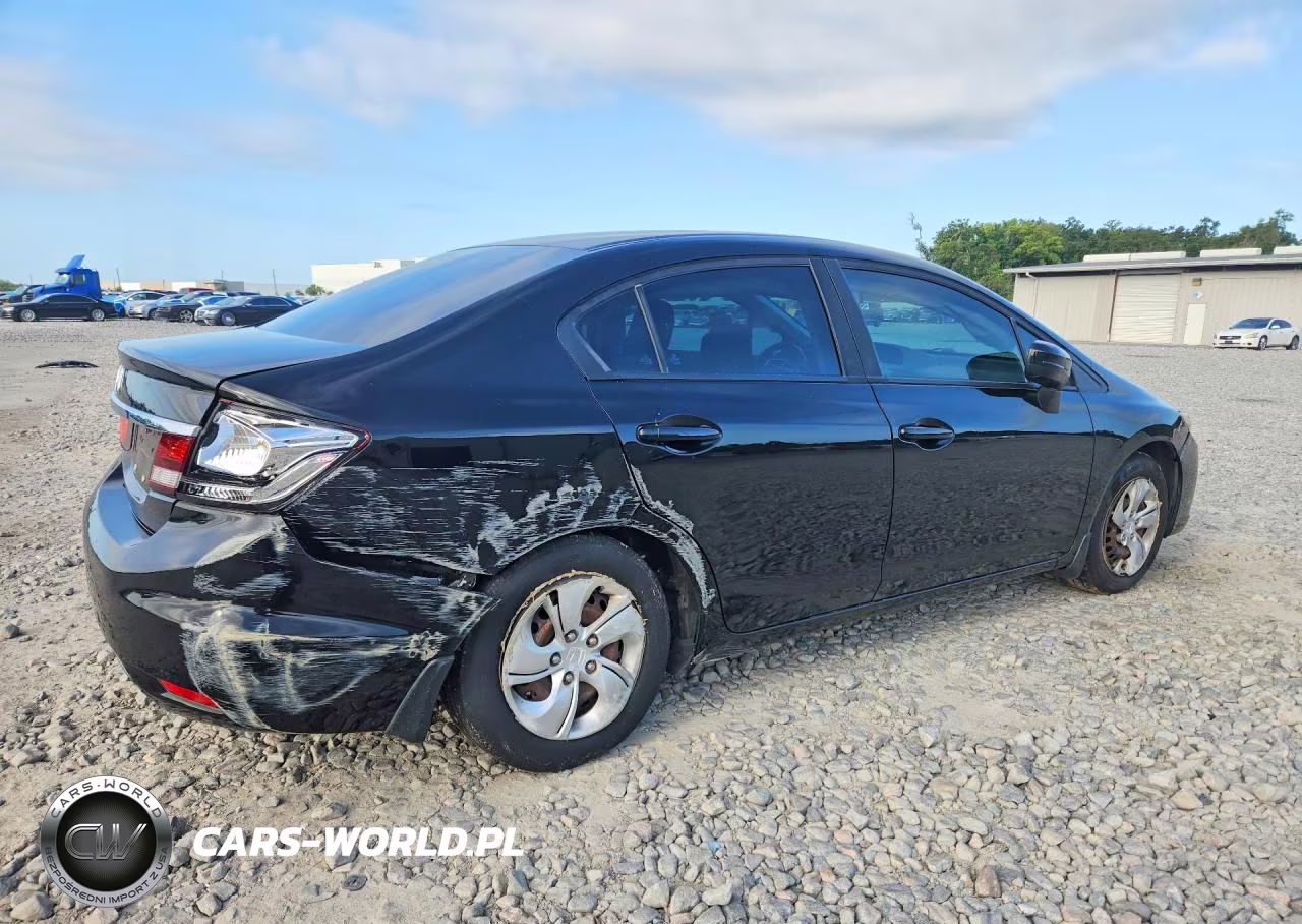 2015 Honda Civic Lx VIN:19XFB2E53FE060441 - 3