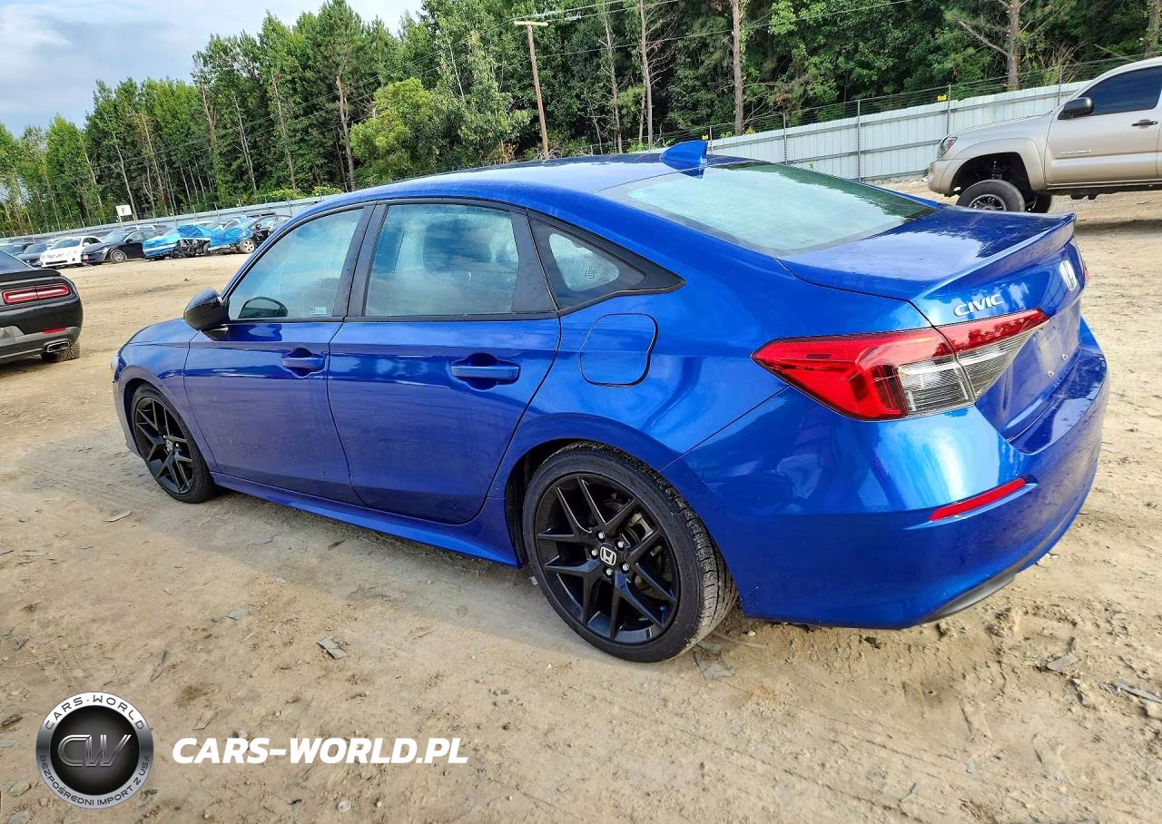 2022 Honda Civic Sport VIN:2HGFE2F59NH535505 - 2