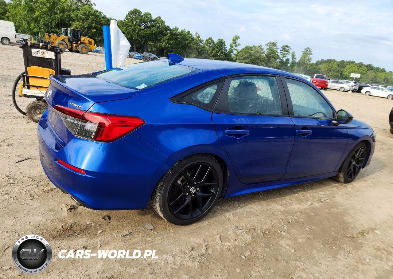 2022 Honda Civic Sport VIN:2HGFE2F59NH535505 - 3