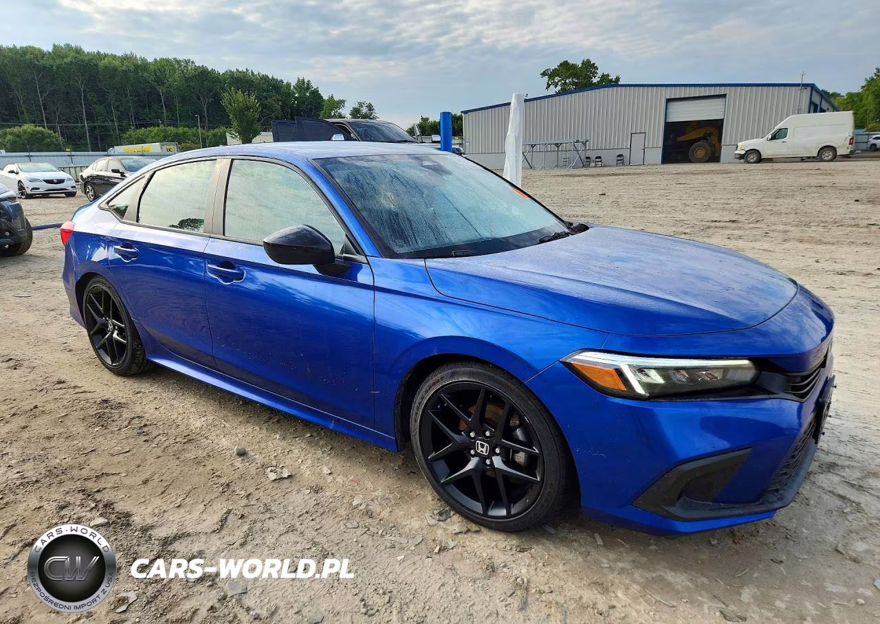 2022 Honda Civic Sport VIN:2HGFE2F59NH535505 - 4