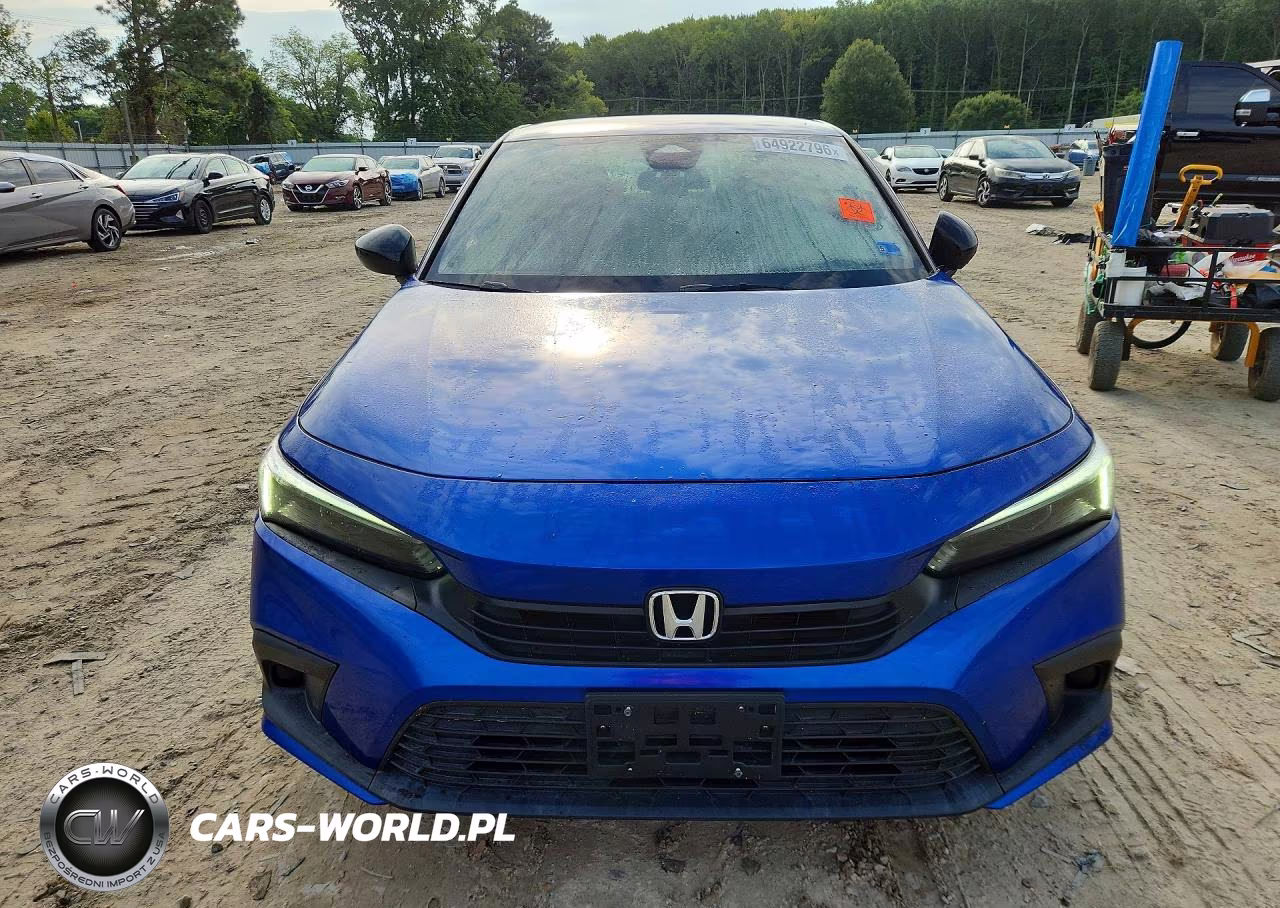 2022 Honda Civic Sport VIN:2HGFE2F59NH535505 - 5
