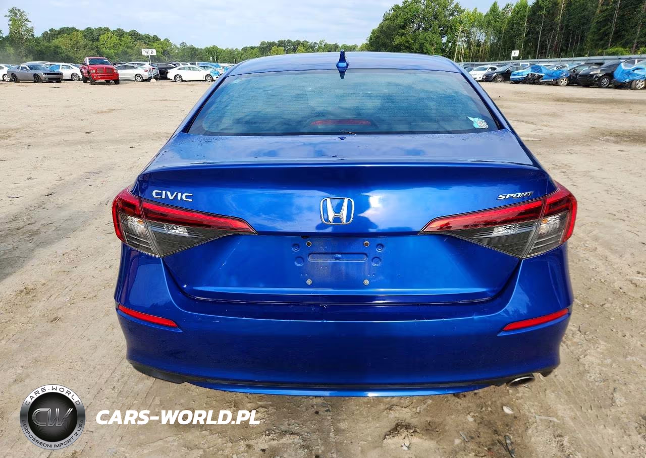 2022 Honda Civic Sport VIN:2HGFE2F59NH535505 - 6