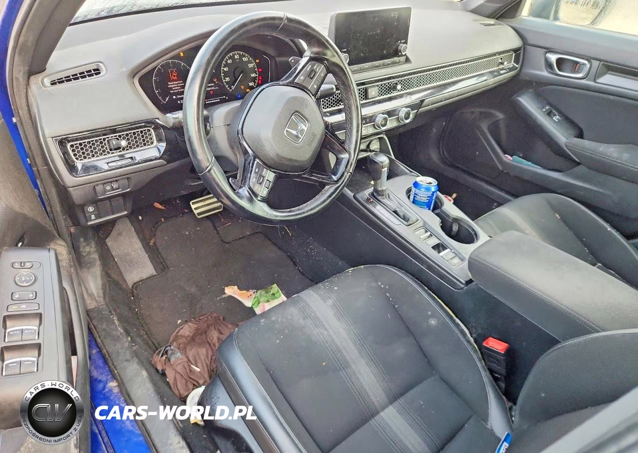 2022 Honda Civic Sport VIN:2HGFE2F59NH535505 - 8