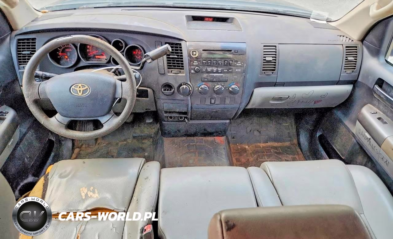2010 Toyota Tundra Double Cab Sr5 VIN:5TFRY5F12AX088944 - 8