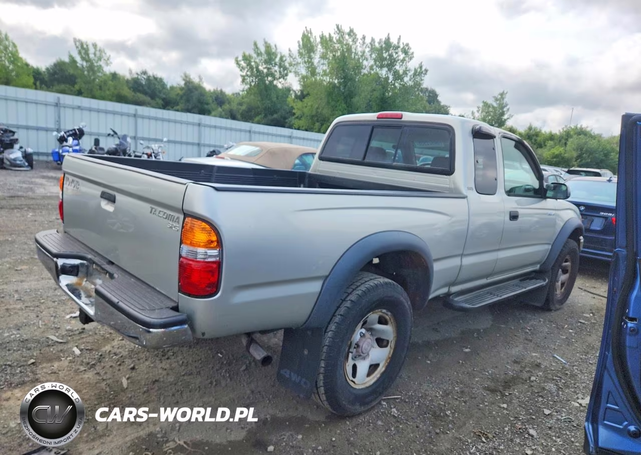 2004 Toyota Tacoma Base VIN:5TEWM72N74Z406167 - 3
