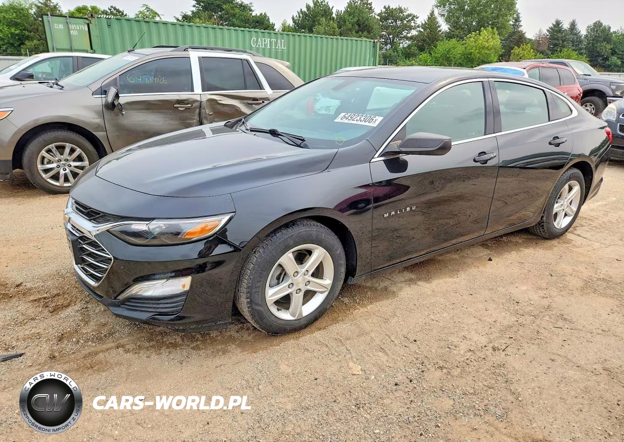 2020 Chevrolet Malibu Ls VIN:1G1ZB5ST0LF019471 - 1