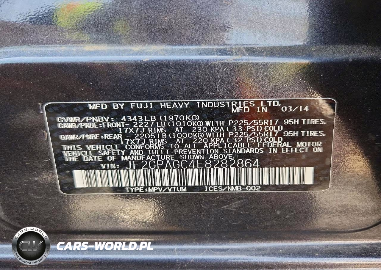 2014 Subaru Xv Crosstrek 2.0 Limited VIN:JF2GPAGC4E8282864 - 13