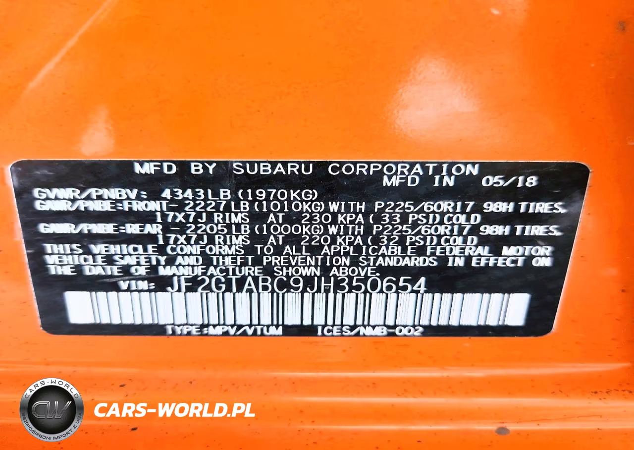 2018 Subaru Crosstrek Premium VIN:JF2GTABC9JH350654 - 13