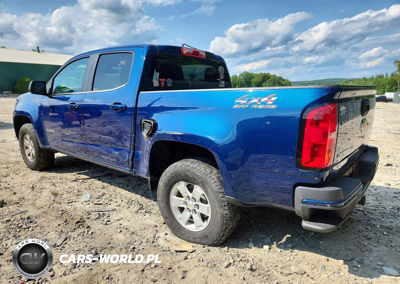 2019 Chevrolet Colorado VIN:1GCGTBEN8K1286506 - 2