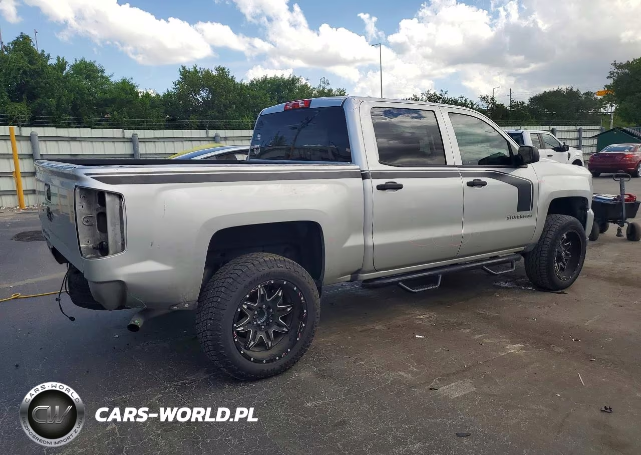 2018 Chevrolet Silverado C1500 Custom VIN:3GCPCPECXJG431492 - 3