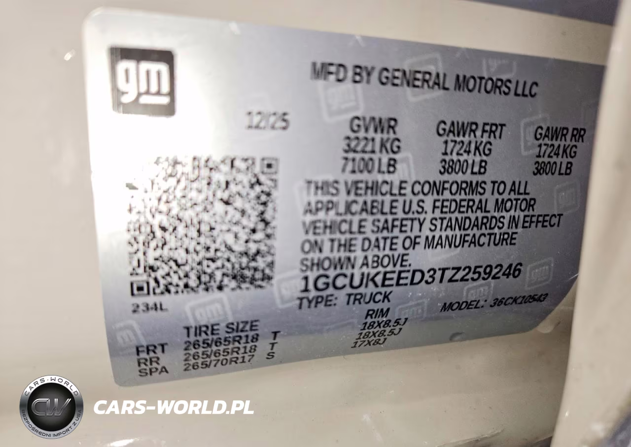 2026 Chevrolet Silverado K1500 Rst VIN:1GCUKEED3TZ259246 - 12