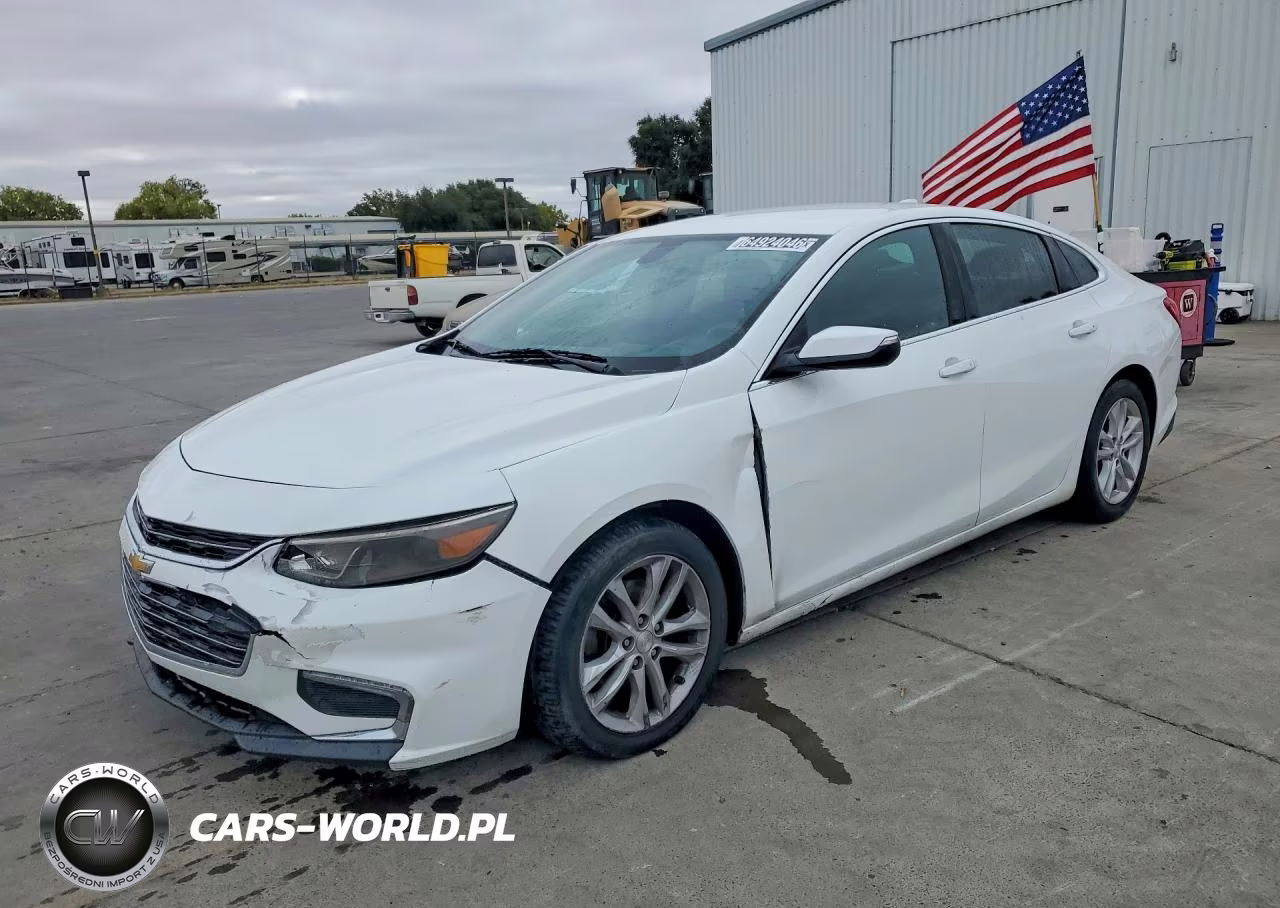 2016 Chevrolet Malibu Lt VIN:1G1ZE5ST8GF306246 - 1