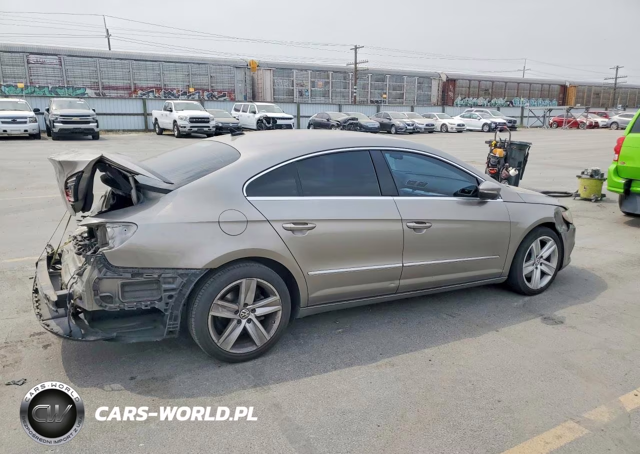 2013 Volkswagen Cc Sport VIN:WVWBN7AN3DE555384 - 3