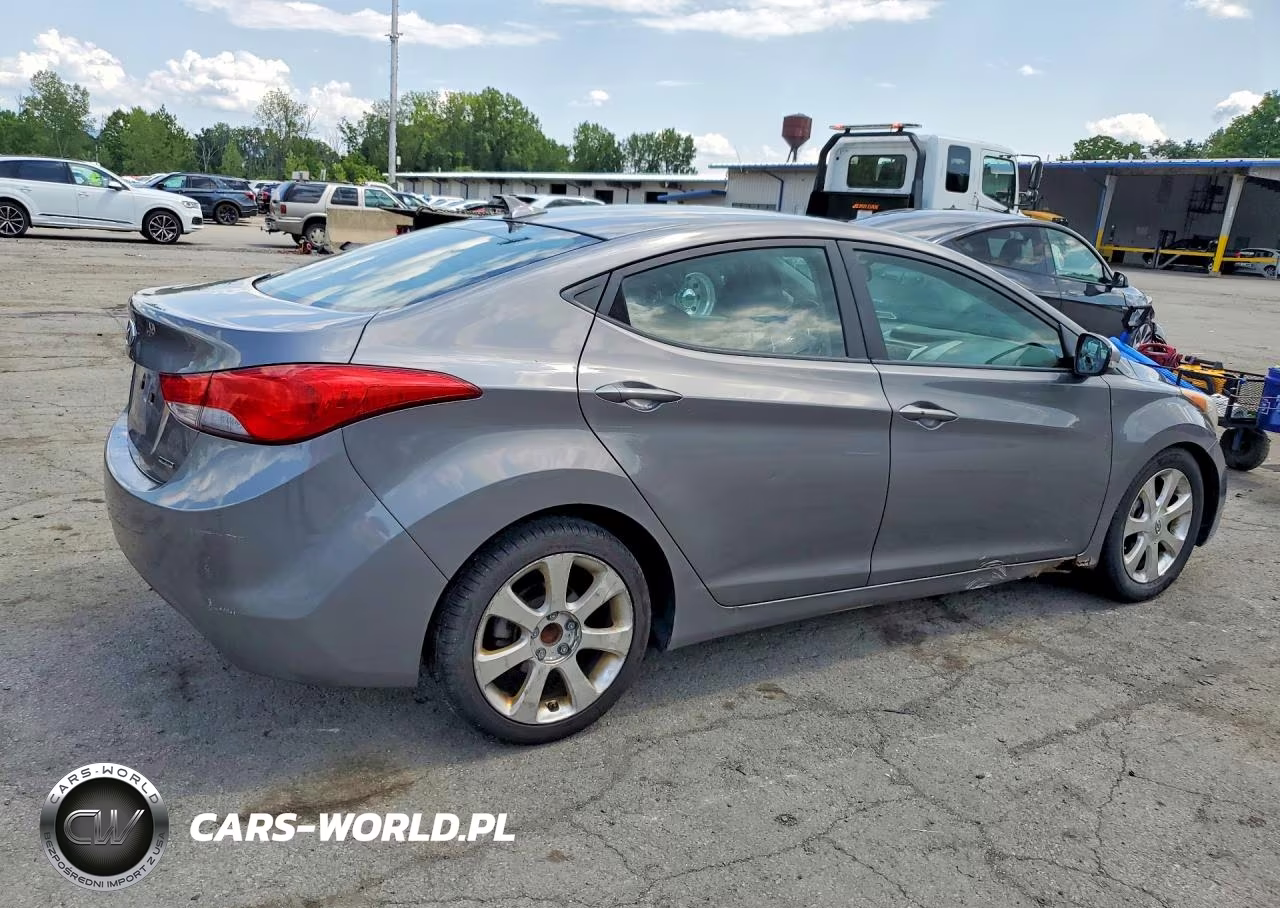 2011 Hyundai Elantra Limited VIN:5NPDH4AE8BH056835 - 3