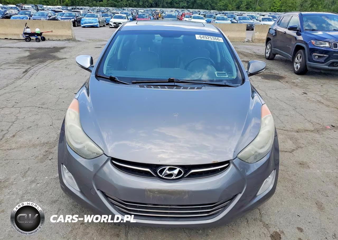 2011 Hyundai Elantra Limited VIN:5NPDH4AE8BH056835 - 5