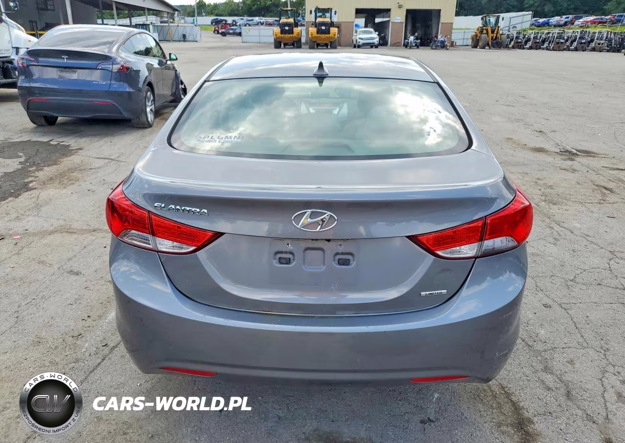 2011 Hyundai Elantra Limited VIN:5NPDH4AE8BH056835 - 6