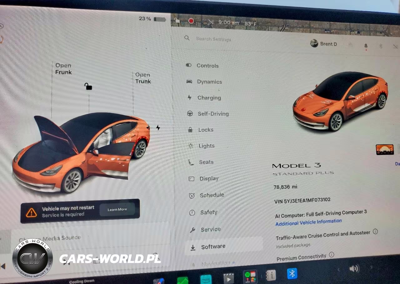 2021 Tesla Model 3 VIN:5YJ3E1EA1MF073102 - 9